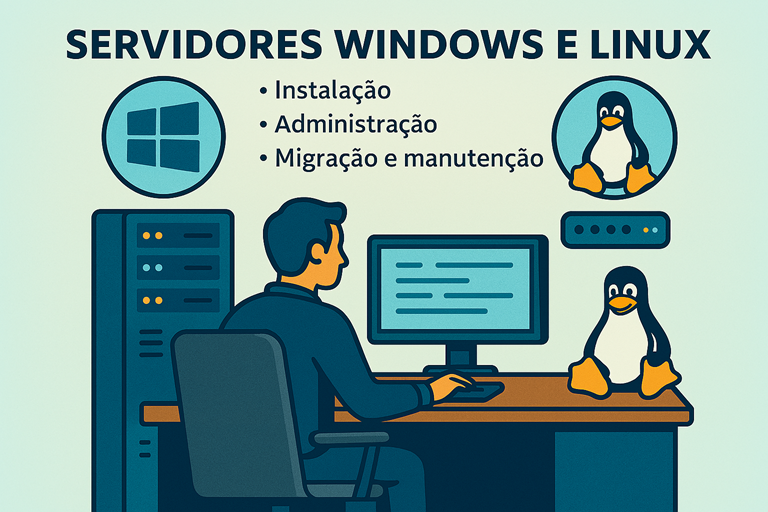 Servidores Windows e Linux